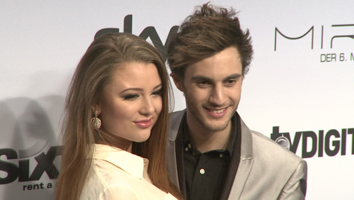 Joelina Drews und Freund Marc Aurel Zeeb (Foto: HauptBruch GbR)