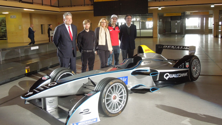 Nick Heidfeld bei der Formel E