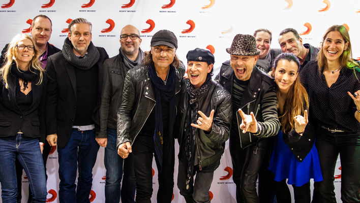 Scorpions Geburtstag (Foto: Jonas Keller für Sony Music)