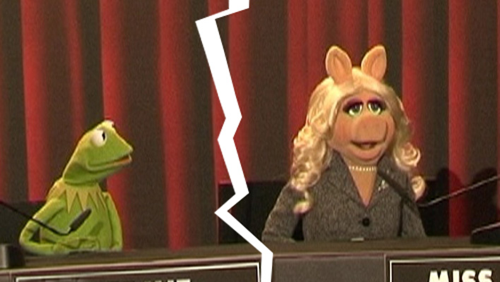Kermit der Frosch und Miss Piggy (Foto: HauptBruch GbR)