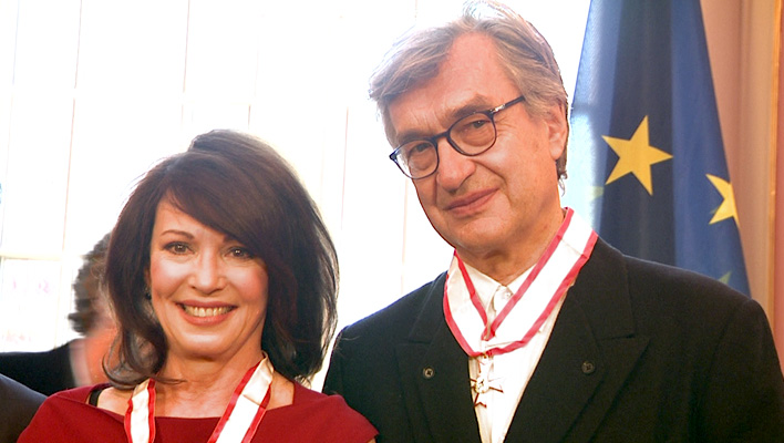 Iris Berben und Wim Wenders (Foto: HauptBruch GbR)