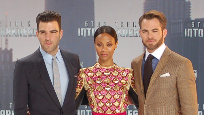 ZAchary Quinto, Zoe Saldana, Cheis Pine (Foto: HauptBruch GbR)