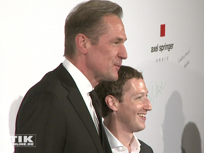 Mark Zuckerberg beim Axel Springer Award (Foto: HauptBruch GbR)