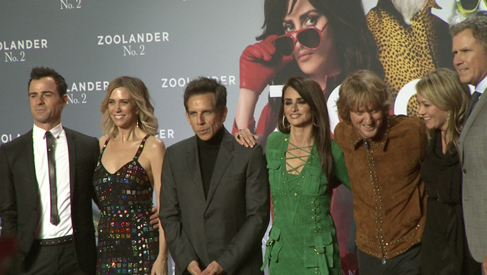 Justin Theroux, Kristen Wiig, Ben Stiller, Penelopé Cruz, Owen Wilson, Christine Taylor und Will Ferrell (Foto: HauptBruch GbR)