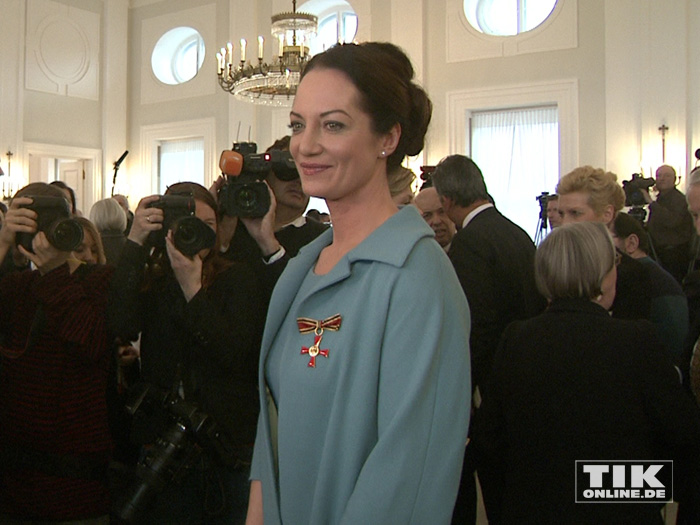 Natalia Wörner bekommt das Bundesverdienstkreuz