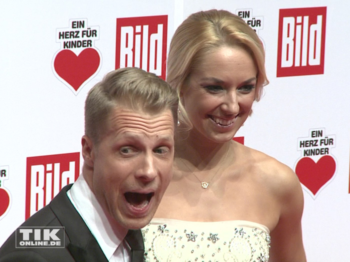 Oliver Pocher und Sabine Lisicki (Foto: HauptBruch GbR)