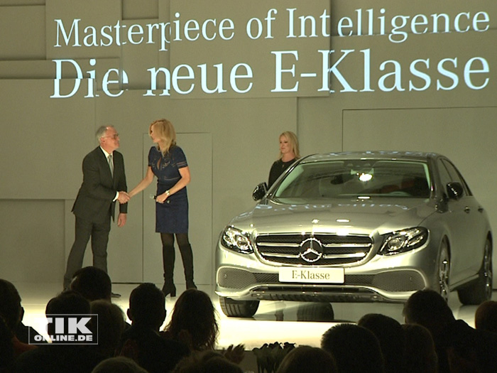 Präsentation der neuen Mercedes-Benz E-Klasse