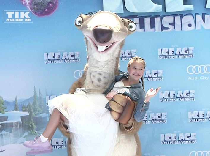 Premiere von "Ice Age - Kollision voraus" in Berlin