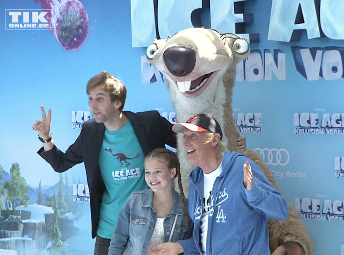 Premiere von "Ice Age - Kollision voraus" in Berlin