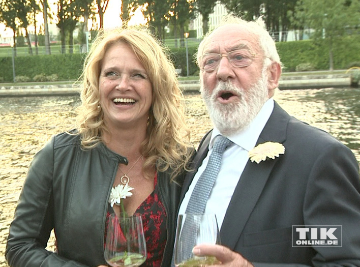 Dieter Hallervorden und Christiane Zander beim Produzentenfest 2016