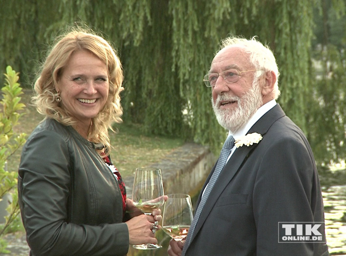Dieter Hallervorden und Christiane Zander beim Produzentenfest 2016