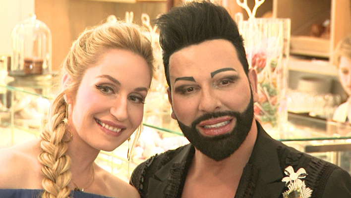 Elna-Margret zu Bentheim und Harald Glööckler (Foto: HauptBruch GbR)