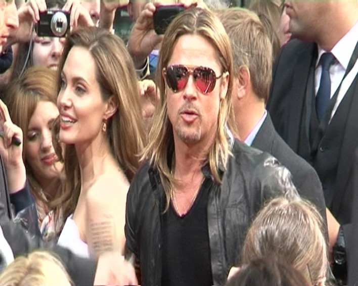 Brangelina bei der "World War Z"-Premiere in Berlin