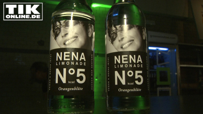 Grün und hoffentlich auch gesund: Nenas Limonade