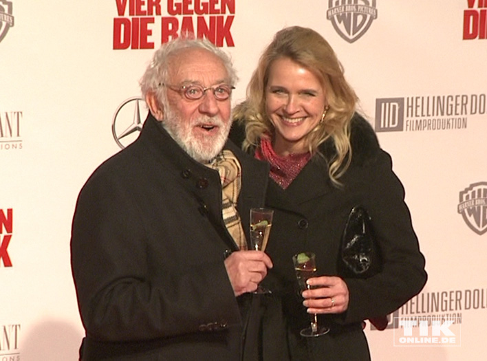 Premiere vom "Vier gegen die Bank"-Remake in Berlin