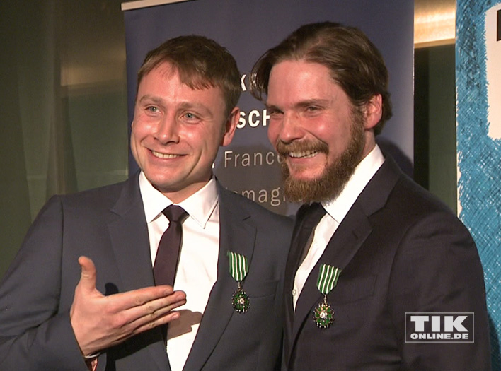 Soiree Francaise mit Daniel Brühl und Max Riemelt