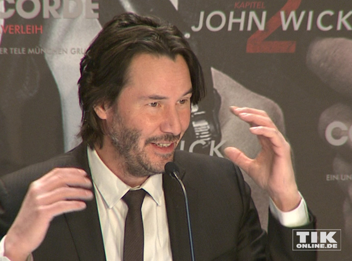 Keanu Reeves bei der "John Wick 2"-PK