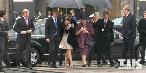 Klaus Wowereit, Königin Beatrix der Niederlande, Kronprinz Willem-Alexander, Kronprinzessin Maxima (Foto: HauptBruch GbR)