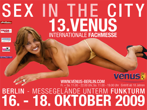 Nadja Abd El Farrag für die Venus 2009 (Foto: Venus)