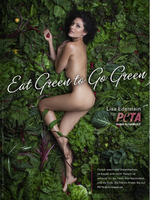 Lisa Edelstein (Foto: Jack Guy für PETA)