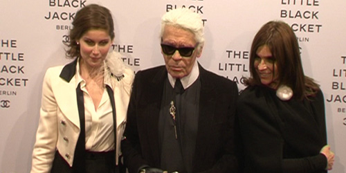 Karl Lagerfeld Laetitia Casta Carine Roitfeld (Foto: HauptBruch GbR)