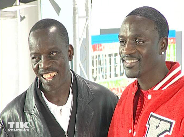 Akon mit seinem Vater