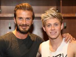 David Beckham: Trifft One Direction