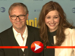 Olli Dittrich und Katrin Bauerfeind haben Spaß auf der Premiere von „König von Deutschland“