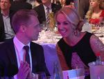 Oliver Pocher und Sabine Lisicki beim Party-Hopping: Sie wurde Berliner Sportlerin des Jahres