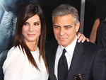 George Clooney: Nimmt Sandra Bullock auf die Schippe