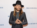 Jared Leto: Mies gelaunt bei England-Premiere