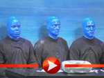 Die Blue Man Group stellt ihr neues Programm in Berlin vor