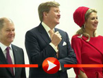 Willem-Alexander und Maxima besuchen Hamburg