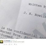 J.K. Rowling: Ist das zweite Drehbuch fertig?