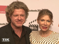 Ursula Karven kam mit ihrem Verlobten Mats Wahlström zum 99Fire Film Award