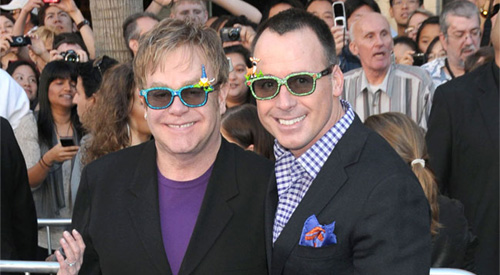 Elton John und David Furnish
