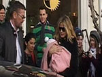 Heidi Klum: Baby Lou Sulola schnuppert deutsche Winterluft