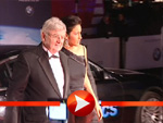 Joschka Fischer und Minu Barati-Fischer bei der Cinema for Peace Gala