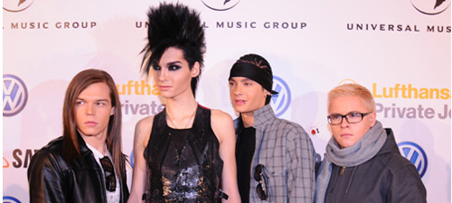 Tokio Hotel Aftershowparty EMAs (Foto: (c) Universal Music 2009)