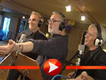 Udo Walz, Rene Koch und Andy Moor zusammen im Tonstudio