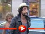 Adrien Brody tafelt im Grill Royal in Berlin