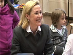 First Lady Bettina Wulff: Schulbesuch für Unicef!