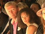 Boris Becker auf der Fashion Week: Seine Lilly raucht!