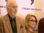 Catherine Deneuve und Christopher Lee werben für Cinema For Peace: Kommt Gaddafis Sohn?
