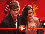 Demi Moore und Ashton Kutcher auf dem roten Teppich