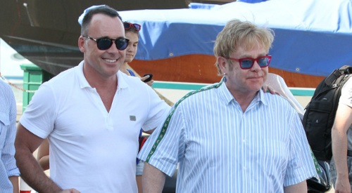 David Furnisch und Elton John