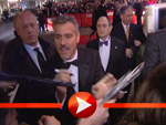 Grandioser Empfang für George Clooney in Berlin!