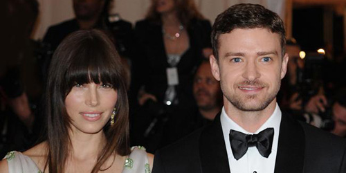 Justin Timberlake und Jessica Biel