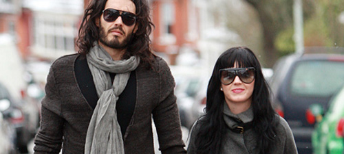 Russell Brand und Katy Perry 