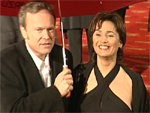 Sandra Maischberger und Jan Kerhart